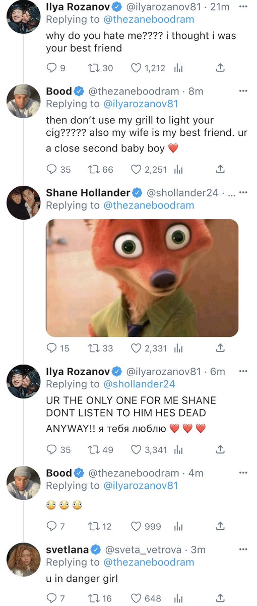 mickeysmyheart's tweet photo. #hollanov one tweet smau where bood outs ilya for smoking a cigarette while over at his house for bbq and beers. the cens chime in. https://t.co/XNfec17mAV