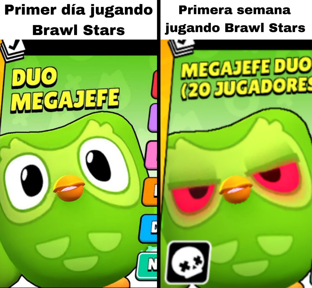 Alphaar0's tweet photo. Una semana y @duolingoespanol ya se hartó de nosotros 💔💔.

#BrawlStars https://t.co/2yUnmgxsdF