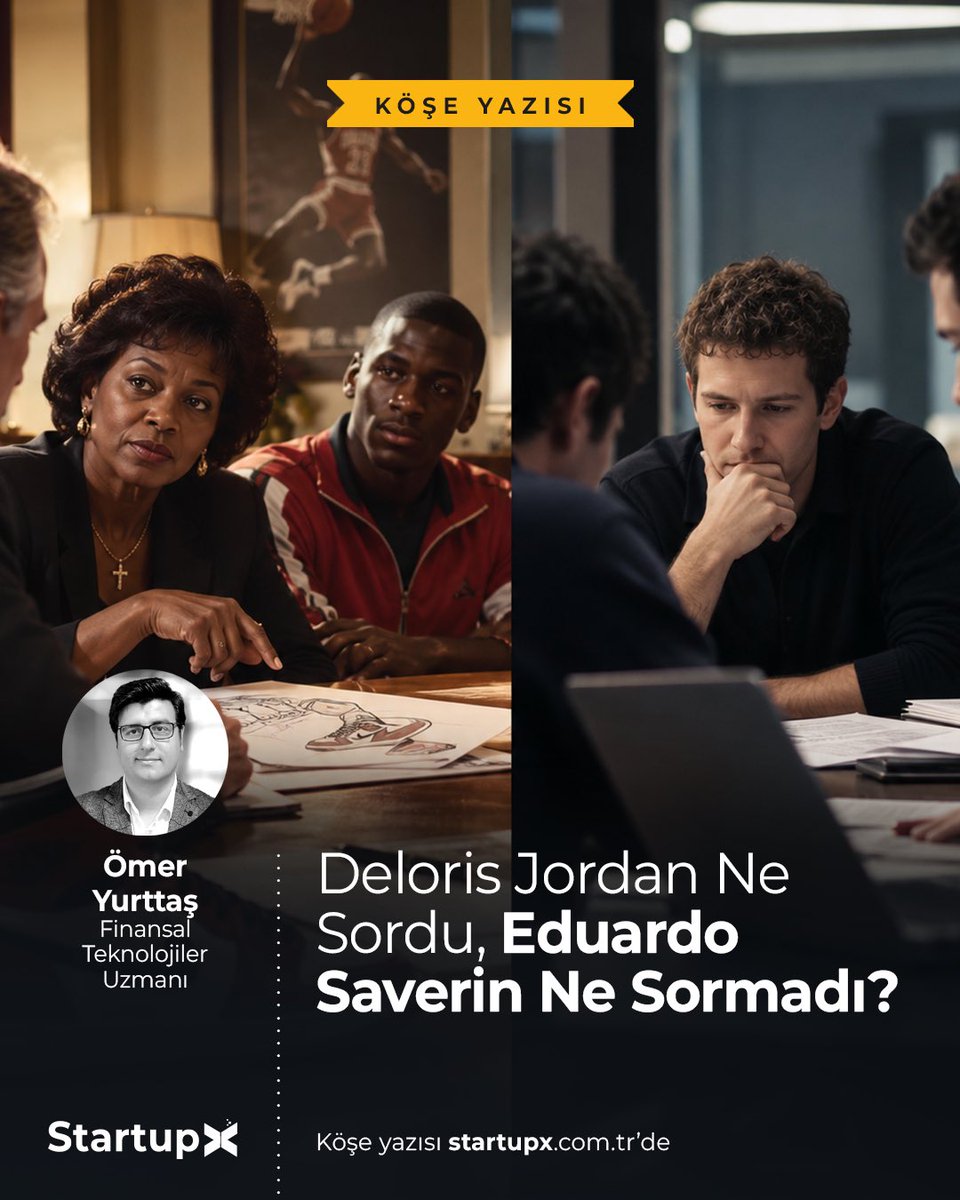 Startupxtr's tweet photo. 📢 Yeni Köşe Yazımız Yayında!

Deloris Jordan Ne Sordu, Eduardo Saverin Ne Sormadı?

İki oda var. Arada yirmi bir yıl fark var. İkisinde de bir masa, birkaç kâğıt ve hayatı değiştirecek bir imza.

📝 Yazının tamamı: https://t.co/9btwybqoPo https://t.co/KxV0PwYVEC
