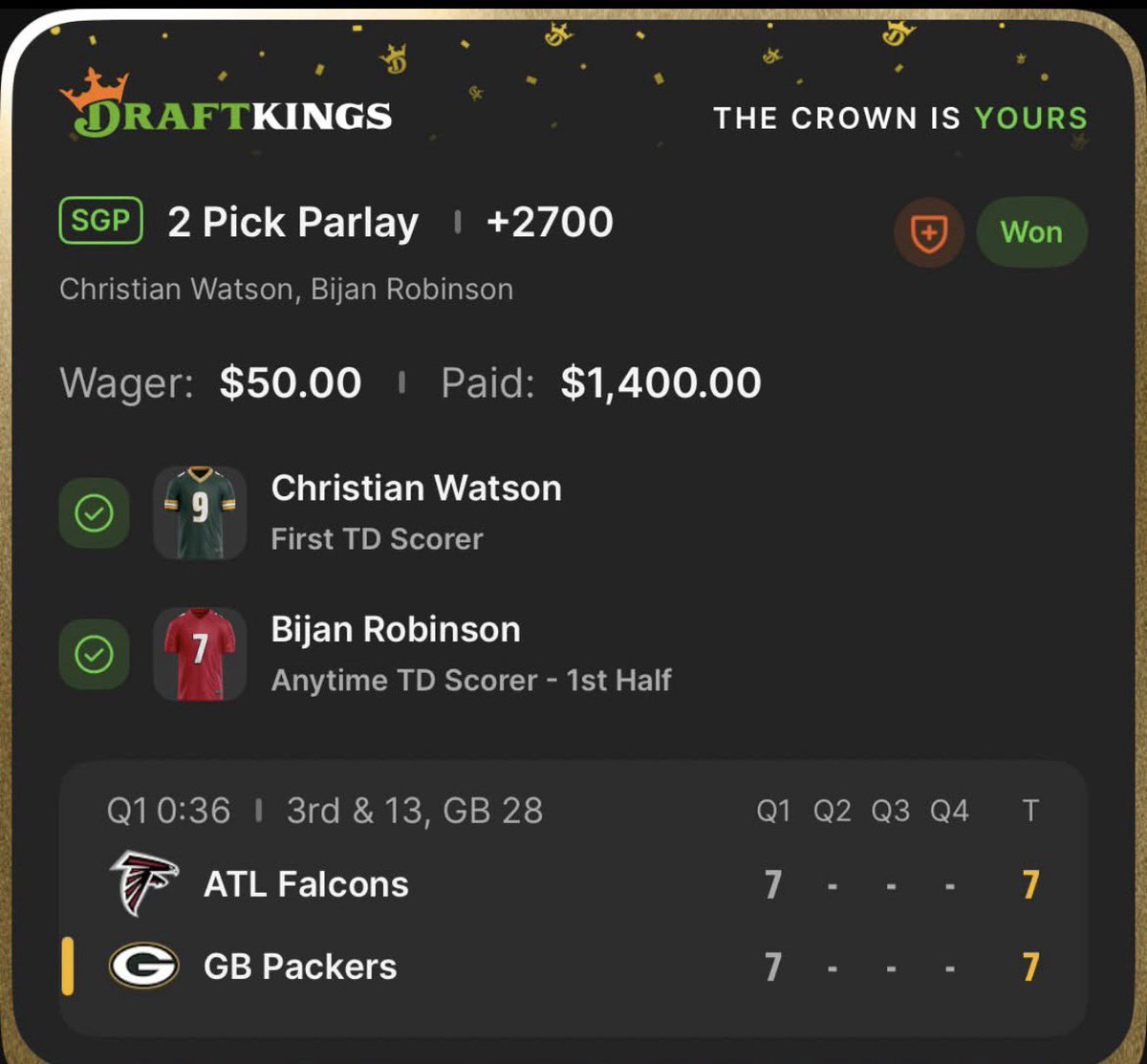 tadpolebe2021's tweet photo. Giveaway time 🤑😎

My cord &amp; I absolutely destroy these primetime games🎯🏈

Like + Retweet &amp; cash tags

Running 50% promo today only. Don’t keep missing out on these wins

🔗 in comments👇 https://t.co/o74gfloF5P