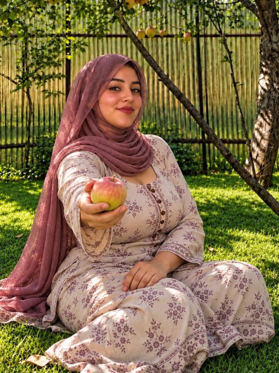 SayedaNata7a's tweet photo. An apple a day keeps a doctor away 🍎 https://t.co/PHvhlRv214