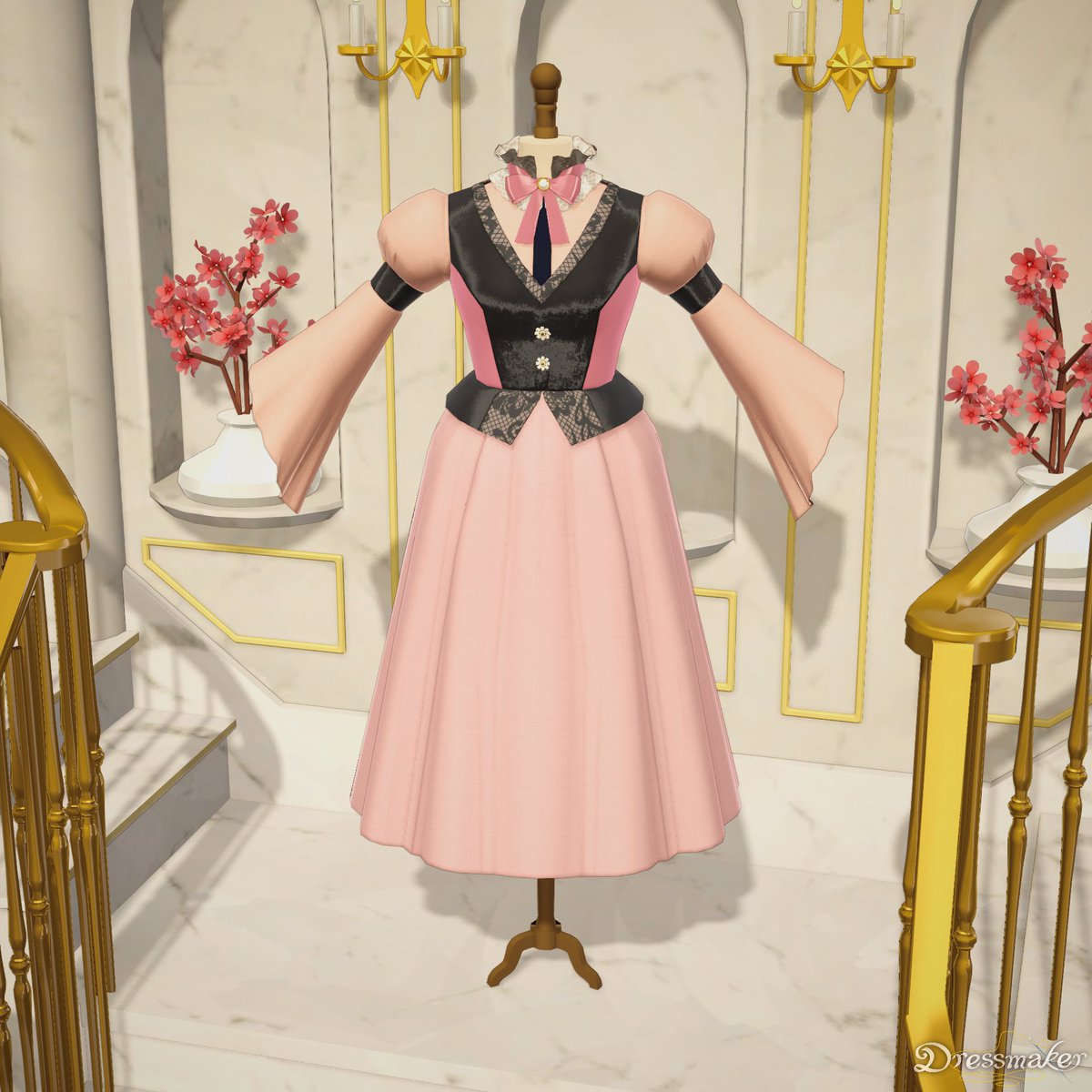MariaMari0nette's tweet photo. That was so much fun!!!!
Here are some of my favourite dresses we made today ^^ All are from commissions except for the black and pink dress✨
Hopefully we'll be able to unlock more patterns and fabric as well >:D https://t.co/Fl1qiHgLtk