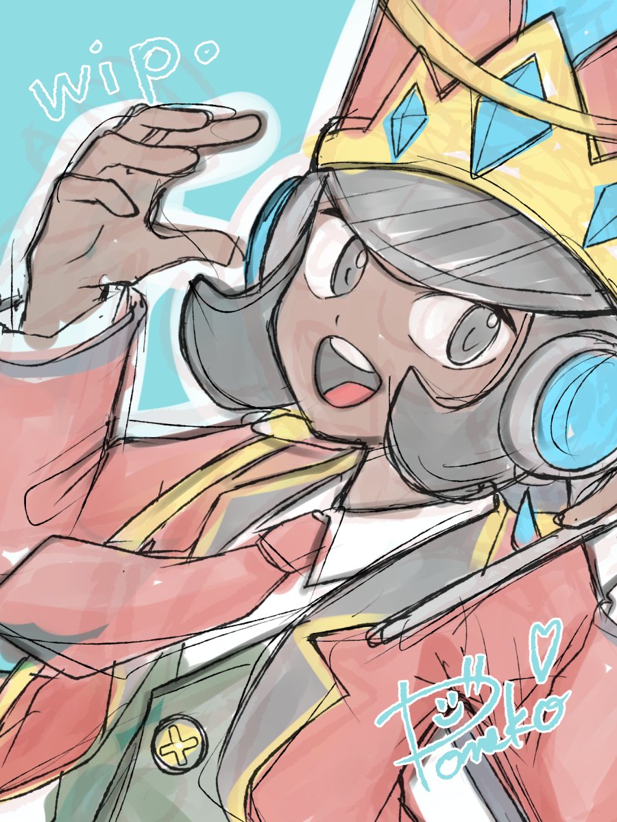 pomekoillust's tweet photo. なんとか今月中に1枚は完成させたいマーチングバンドナジアwip https://t.co/O8rcgQu7Ul