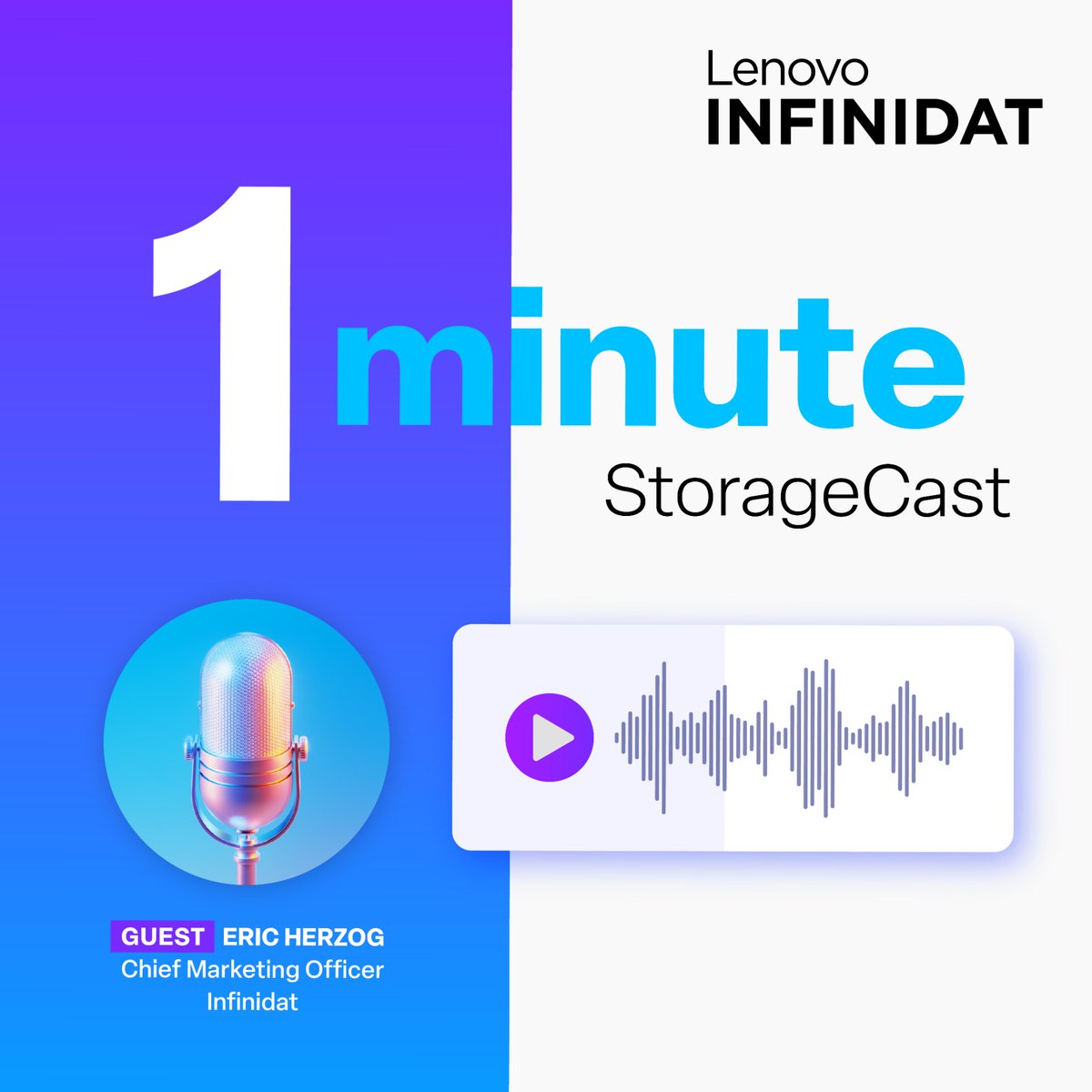 BeccaKraushaar's tweet photo. Got a minute?

Enterprise storage is always expensive? ❌
Storage is inevitably vulnerable to cyber threats? ❌

@zoginstor debunks some common #enterprisestorage myths in Ep. 38 of the One-Minute StorageCast by @Infinidat, a Lenovo company.

🎥 https://t.co/hYpoW24CiK https://t.co/tFVSCO8wq6