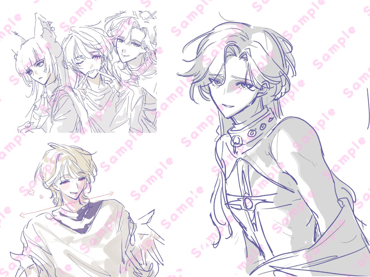 hif0fe's tweet photo. @amgu7777777 検索から失礼いたします🌸

もし絵柄や条件に合うようであれば、是非ご検討頂けますと幸いです…！（男性の絵柄サンプルは添付画像のような感じになります。ご希望の線画、塗り方の雰囲気に合わせます！）
▼altに詳細ございますので、宜しければご覧くださいませ…！

https://t.co/sJVW59s553 https://t.co/CbK0jjwtjs