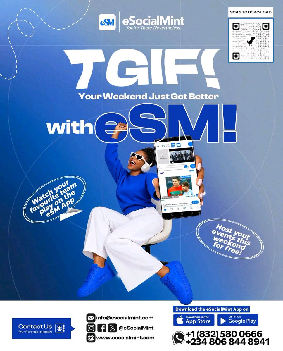 esocialmint's tweet photo. Download the eSM App today and make every weekend count!

-App Store: https://t.co/4Ar6bo6Bmf
     
-Google Store: https://t.co/U4RSAlfz1N

-Web: https://t.co/VqE5rBcD44

#TGIF #eSM #WeekendVibes #YourWeekendJustGotBetter #YoureThereNevertheless https://t.co/kNuQ58yz8k