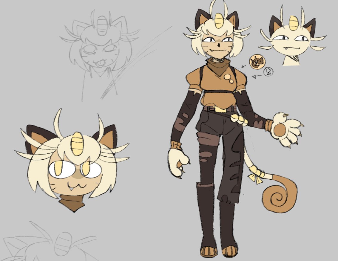 aetherkynn's tweet photo. interesting meowth type character reacts to world events (is this anything?) https://t.co/cWdRlSVTrM