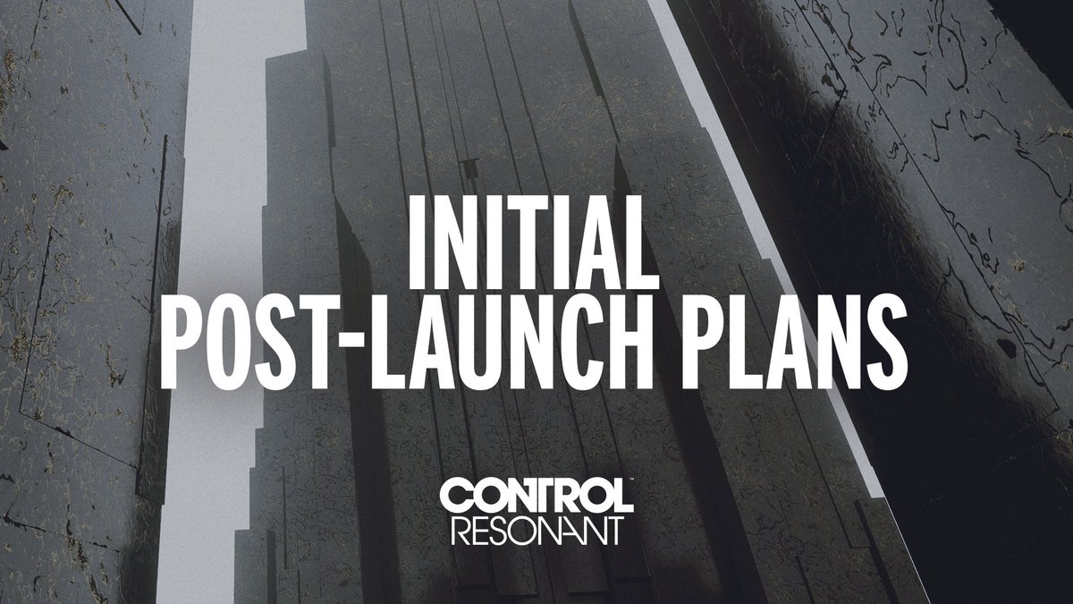 ControlRemedy's tweet photo. We hope you’re enjoying CONTROL Resonant and taking your time with it. 

We wanted to talk about a few things we are working on as we head into post-launch.

➕ NG++ coming in October
📸 Photo Mode coming in November

More details in our blog: https://t.co/Lf8FQy1vrh

#CONTROLResonant