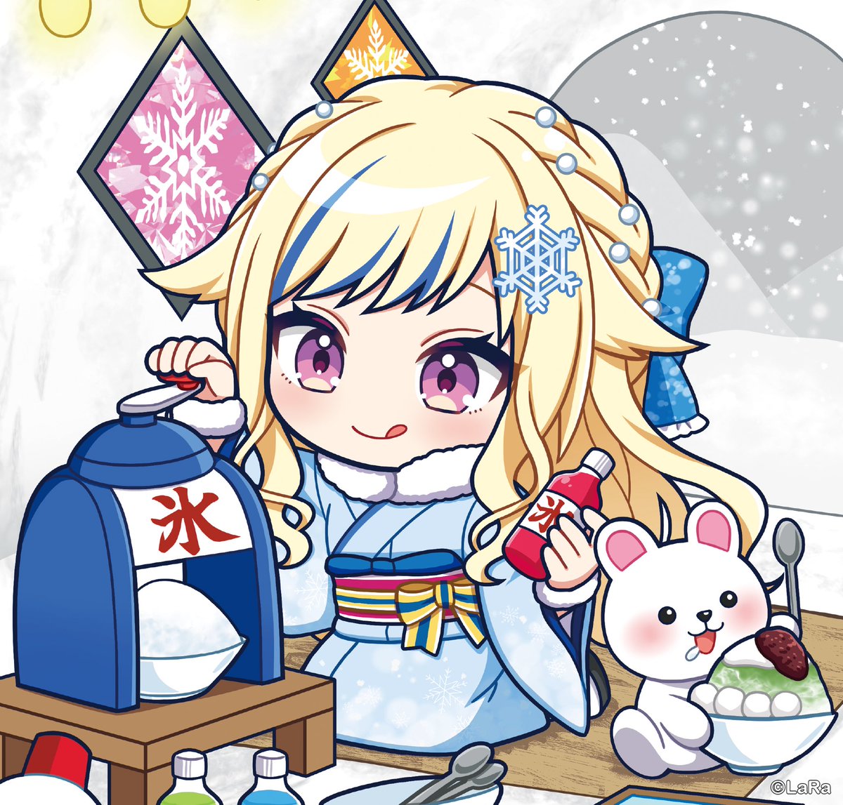 ich_hra's tweet photo. 【お仕事】
HIMEHINA様の【HIMEHINA Official Trading Card Vol.2 The World of Parallels】にて、描き下ろしイラストを1点担当させていただきました。何卒よろしくお願いいたします！⛄️✨
#ヒメヒナトレカ https://t.co/Yk0D3XbC8a
