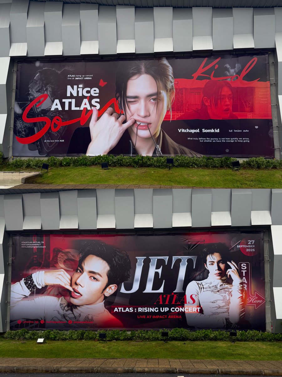 IMPACTVenue's tweet photo. ถึงวันนี้ฝนจะตกหนัก แต่รับรองว่า Fan Project ต้อนรับ ATLAS จะช่วยเติมความสดใสให้ ALIS ได้ทุกสภาพอากาศ😍(3)

#ATLASRisingUpConcert 
#ATLASConcert2026 
#อิมแพ็คเมืองทองธานี 
#อีเวนต์เมืองทอง 
#คอนนี้อิมแพ็ค https://t.co/jRhp2itGx1