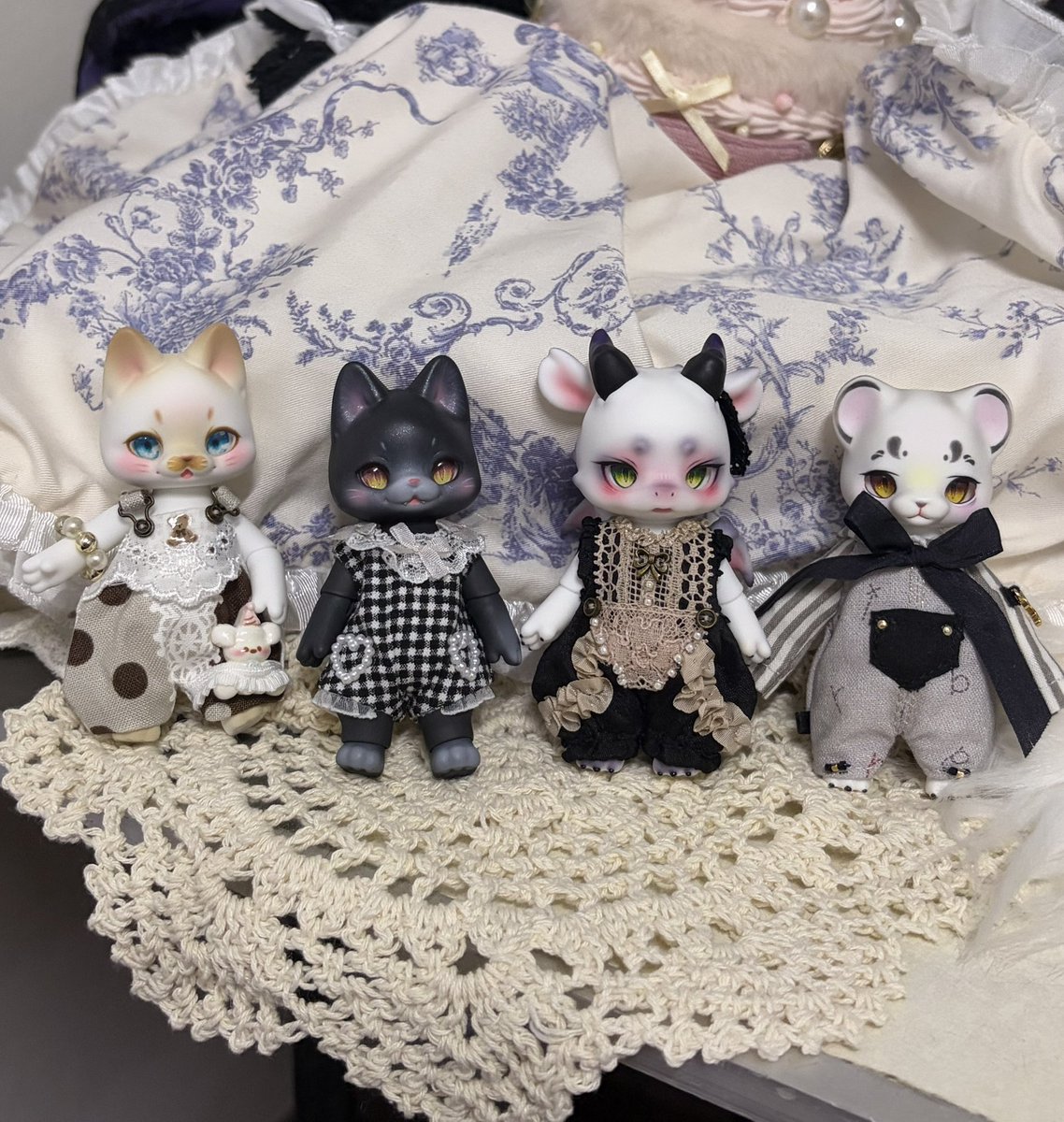 praeis_doll's tweet photo. 🐈🐈‍⬛🐉🐆~

#kumukuku #cocoriang https://t.co/I4f1ETtSwa