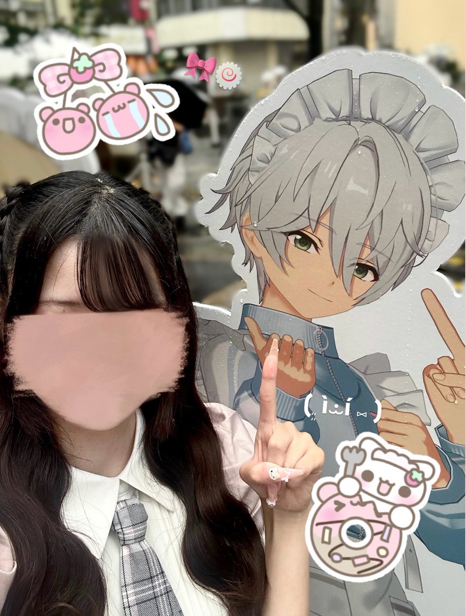 yuyu161_'s tweet photo. かんなに萌え萌えにしてもらう為に緊急ご帰宅(＝ﾉωヽ=)♡♥無事チャージ完了✨
♡🍥#あんスタ萌え萌え文化祭🍥♥ https://t.co/2Rur4jxptv