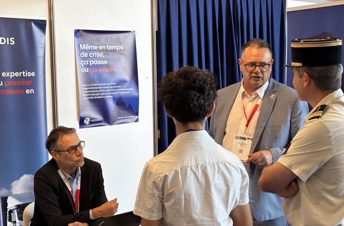 GEODIS_Group's tweet photo. That’s a wrap on #AD2S2026 in Bordeaux-Mérignac!

A warm thank you to all the industry leaders who took the time to connect with our team . 👏

Reach out to learn how we can secure and streamline your aerospace &amp; defense supply chain:
https://t.co/C3vVv7sViJ
#ABetterWaytoDeliver https://t.co/xafkQziLQ1