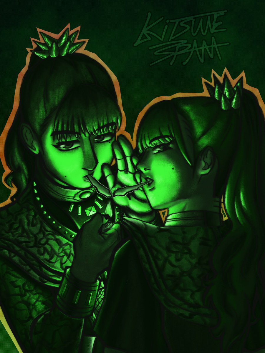 KitsuneSPAM's tweet photo. I redrew my weedmetal drawing from last year and I had a ton of fun with it!!
(Comparisons in thread 🧵)
#BABYMETAL #babymetal_fanart https://t.co/RSNTQLIF8C