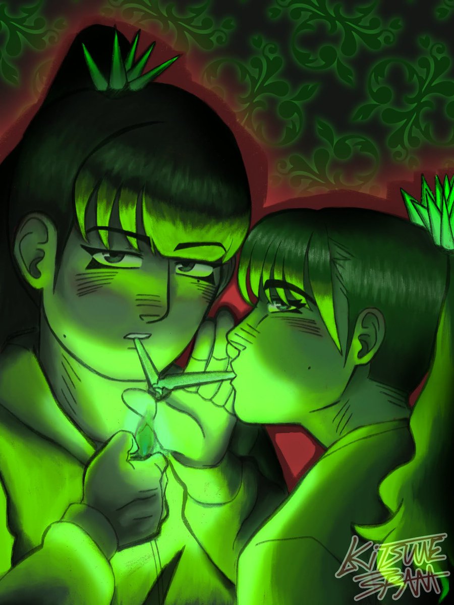 KitsuneSPAM's tweet photo. I redrew my weedmetal drawing from last year and I had a ton of fun with it!!
(Comparisons in thread 🧵)
#BABYMETAL #babymetal_fanart https://t.co/RSNTQLIF8C