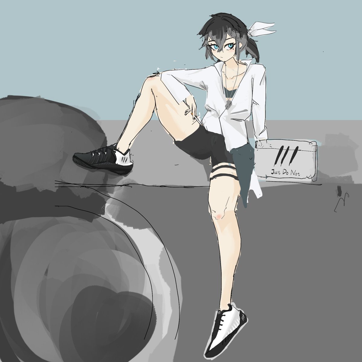 DazeKong's tweet photo. Felix Summer Outfit https://t.co/KJxJBWgxy6