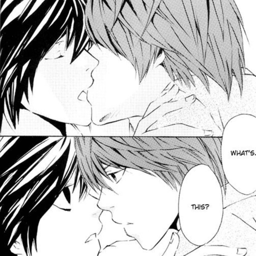 lawlietscakes's tweet photo. lawlight kisses >>>> https://t.co/JrxmSDe1Vo