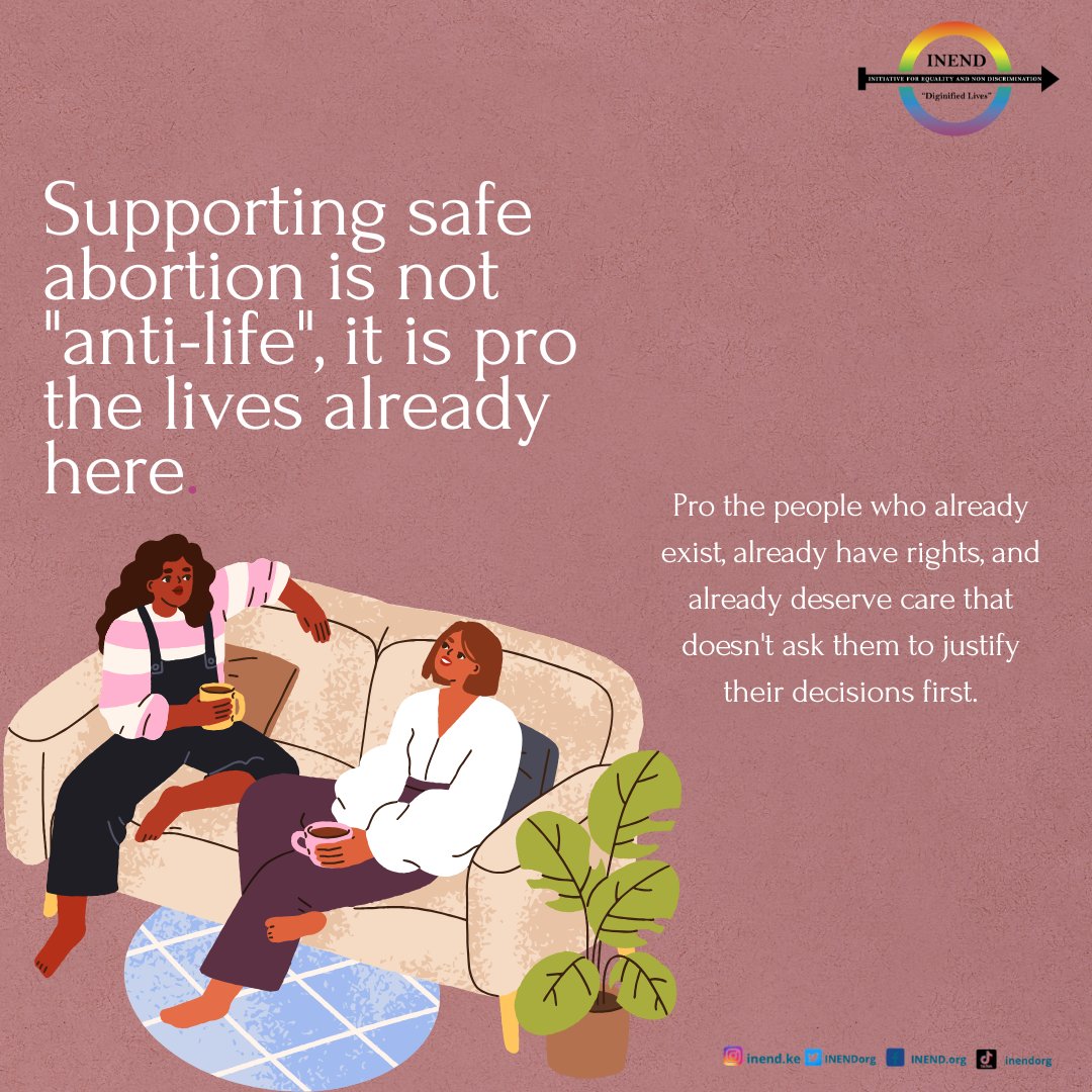 INENDorg's tweet photo. Safe abortion Concepts we're tired of explaining as feminists:

https://t.co/sOETdnhUkC abortion is healthcare.

2.Restricting it doesn't stop abortion , it just stops safe abortion and every time we have to re-litigate that basic fact, someone pays for it with their health, or their life.

We shouldn't have to keep explaining this. But we will, for as long as it takes.

#SafeAbortion #ReproductiveJustice #BodilyAutonomy #FeministsSpeak #InternationalSafeAbortionday