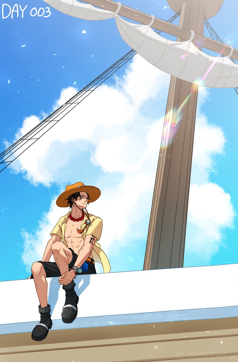 _shiptaku's tweet photo. 미성년
 260925 / Day_003
#100日チャレンジ #ONEPIECE https://t.co/PFe579th7G