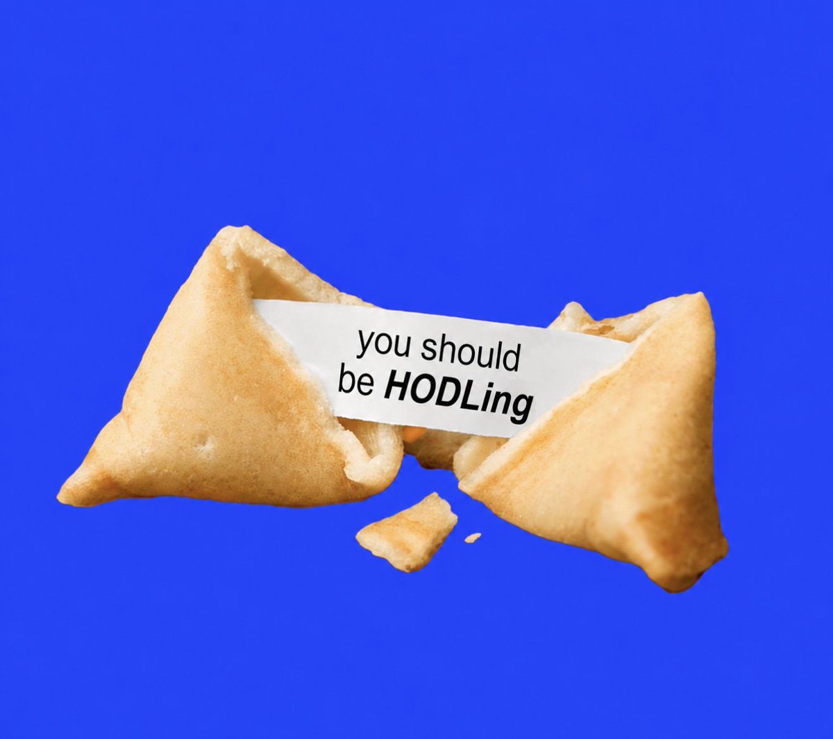 CoinMarketCap's tweet photo. The cookie has spoken 🥠 https://t.co/cxfGyOnAgv