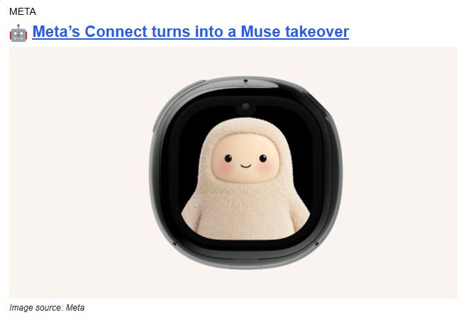 🤖 META CONNECT 2026 — MUSE GOES PHYSICAL

🔑 CHARM: keychain AI device, Dec ship. 2