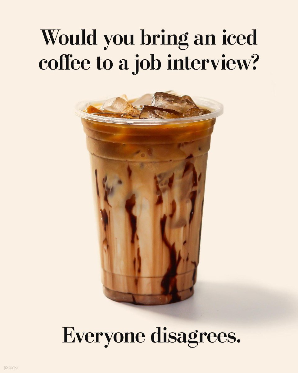 washingtonpost's tweet photo. Is asking someone to leave the beverages at home for an interview as fussy as reminding a lady to wear pantyhose or a gentleman to ask before lighting a cigarette?

We assembled a team of Post staffers across the newsroom — and commenters — to find out: https://t.co/0iqHZvZU9i https://t.co/yhSDm4iepL