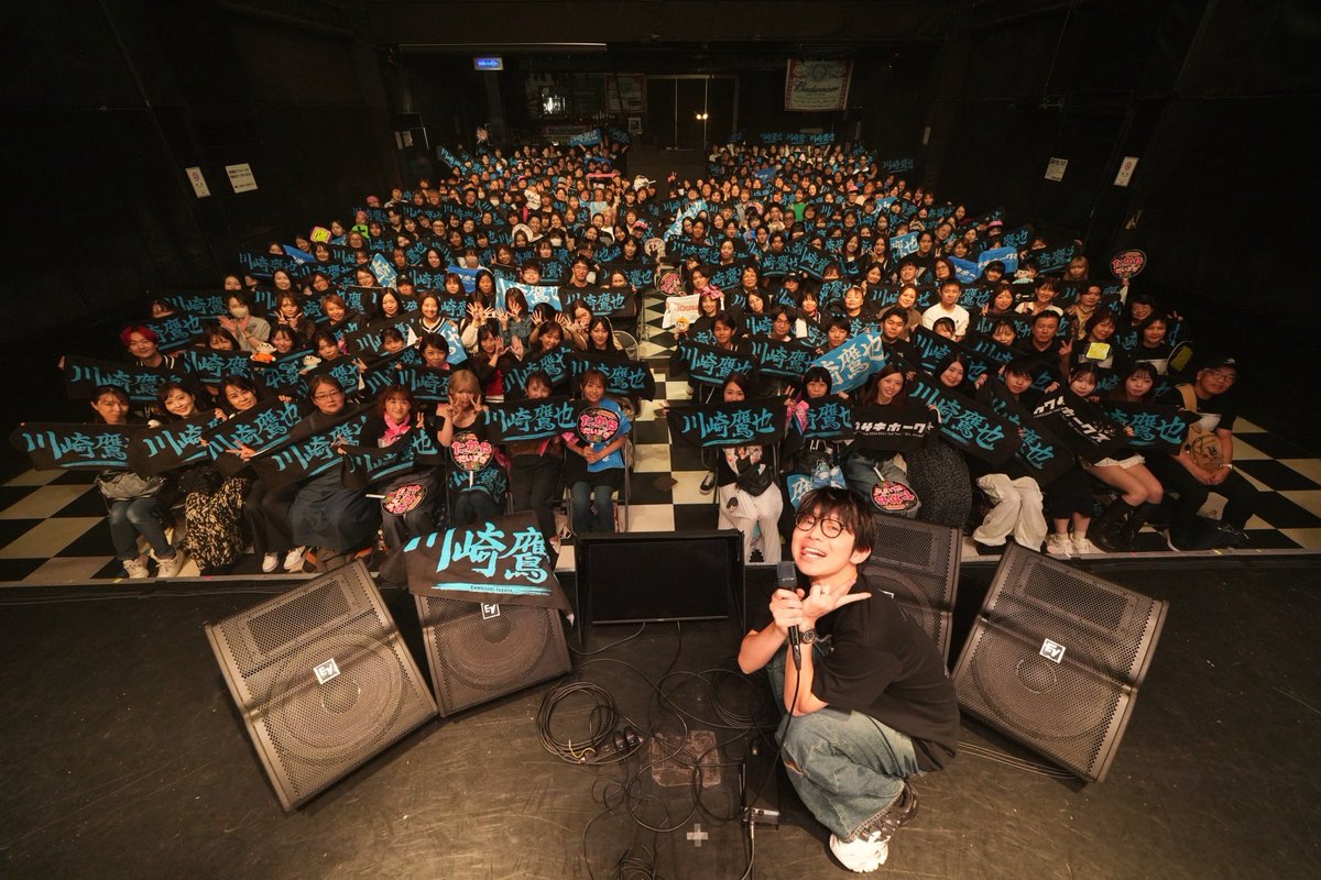kawasaki_takaya's tweet photo. 福岡２日目まじで最高だったぞ！！

たくさんのありがとう、本当に。

大好きな福岡、もっと大好きなったよ。
あなたのおかげ、また遊ぼうね！！ https://t.co/bJarn3vHSs