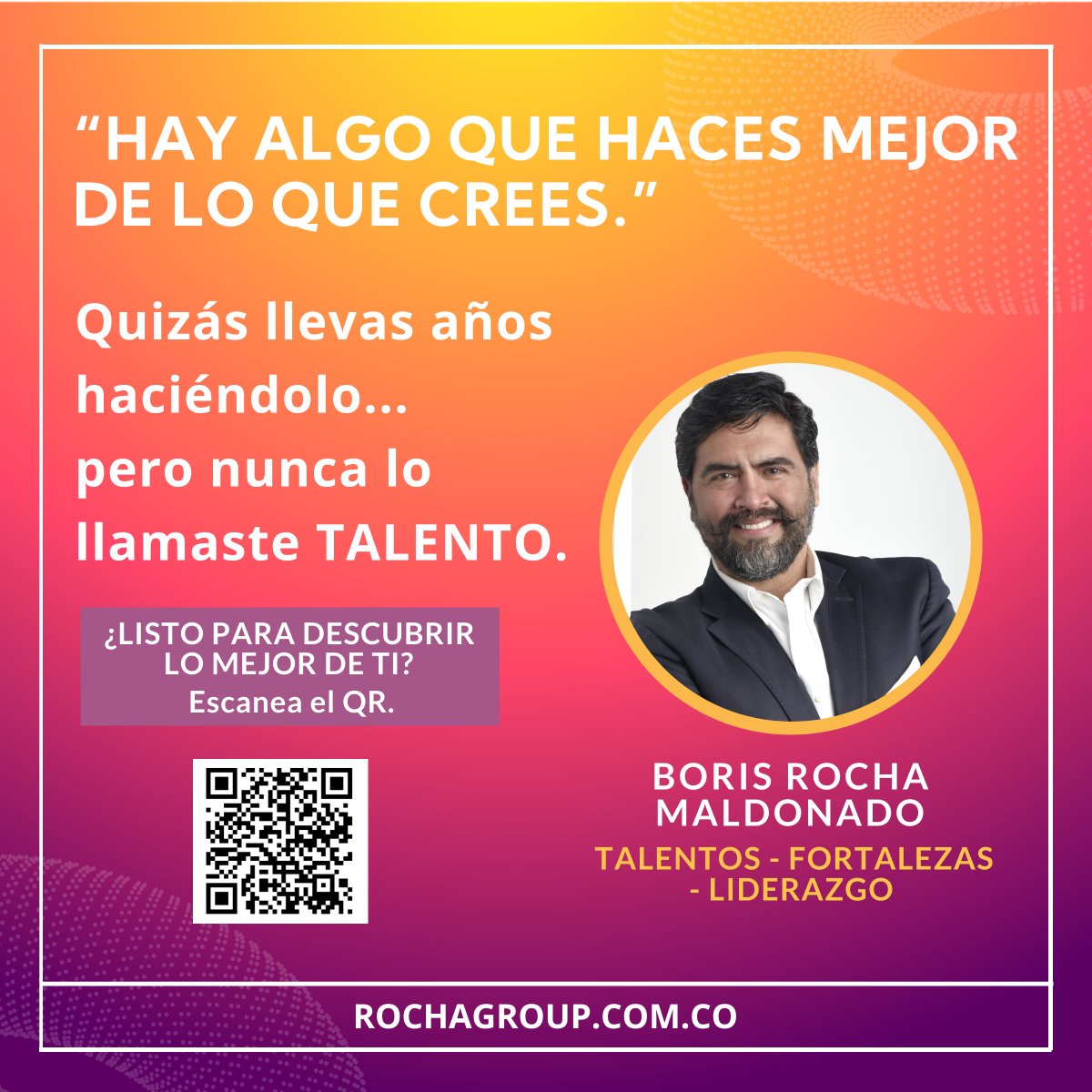 Borisroche's tweet photo. ¿Qué haces tan bien que dejaste de considerarlo especial?

Quizá llevas años haciéndolo.

Te resulta natural.
Te parece fácil.
Crees que cualquiera podría hacerlo.

Deja de mirar solamente lo que te falta.

Empieza a observar lo mejor que ya existe en ti.

#Talentos #Fortalezas https://t.co/pcs66HTY64
