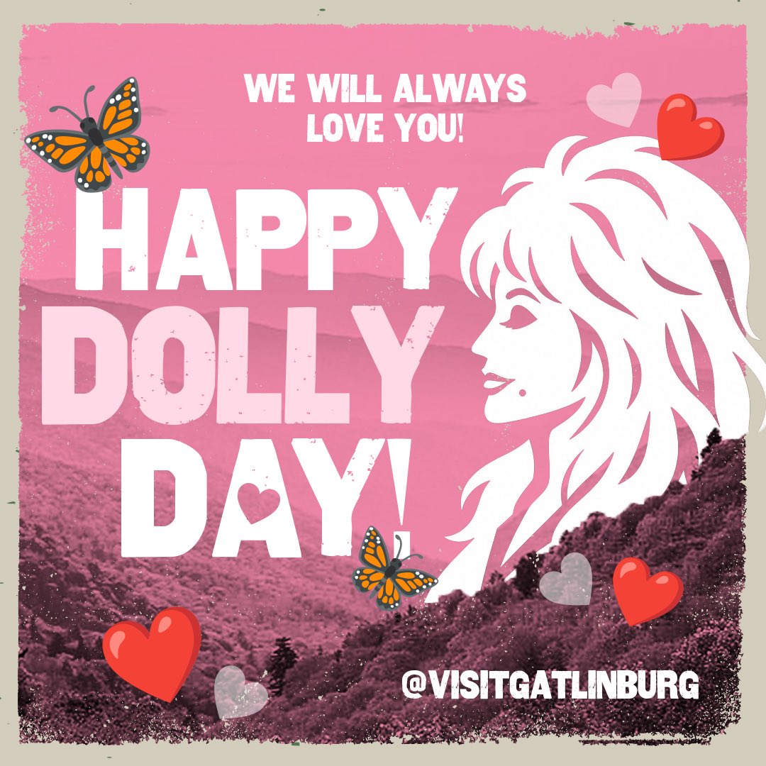 TravelGburg's tweet photo. It’s only fitting for 9/25 to be Dolly Day! 🦋 https://t.co/gWsFA1W1Cr