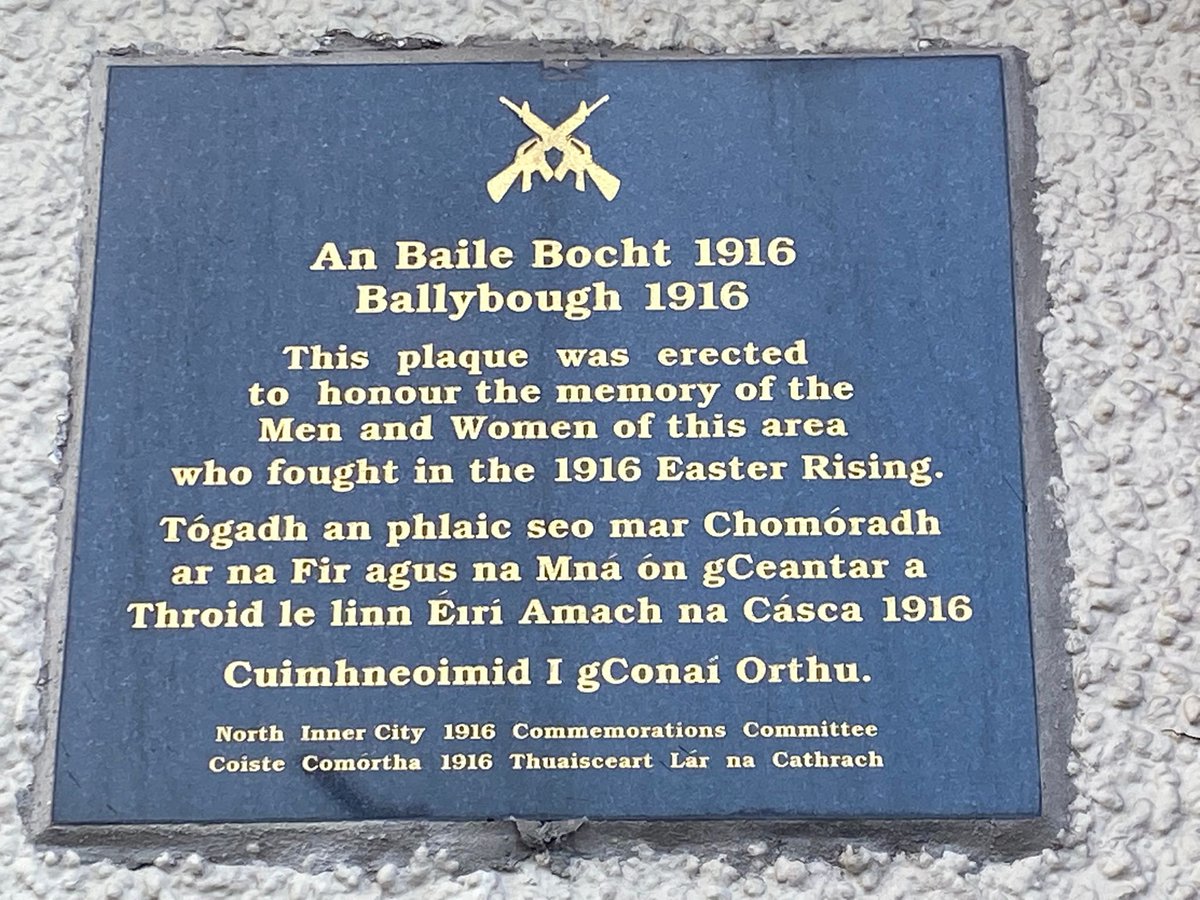 sean_sdeego92's tweet photo. Im delighted that my tour 'Plaques of Ballybough ' has booked out on October 3rd as part of Dublin festival of history. @Wallace_Asti @ClonliffeHouse @cloudcafedublin @KAVANAGHSMARINO @dfohub https://t.co/ZIgKoZZuF8