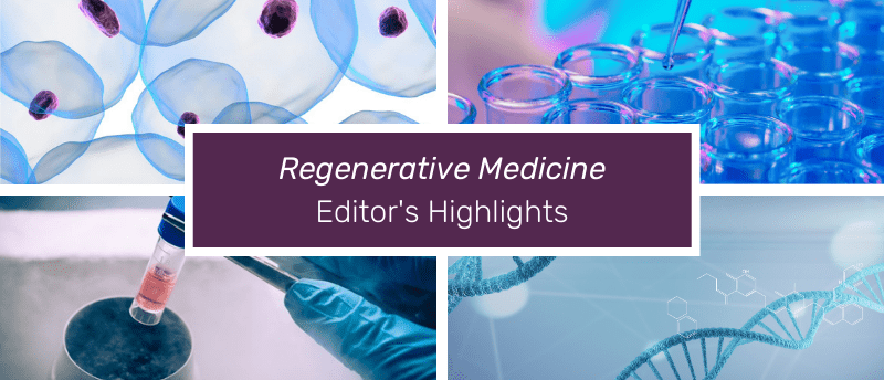 RegMedNet's tweet photo. 📖Editor’s picks: Journal highlights >>>

Our Commissioning Editor Jasmine Hagan spotlights her top papers from recent issues, featuring cutting-edge developments that address significant clinical challenges with novel cell therapies, advanced manufacturing techniques, and sustainable biomaterials.