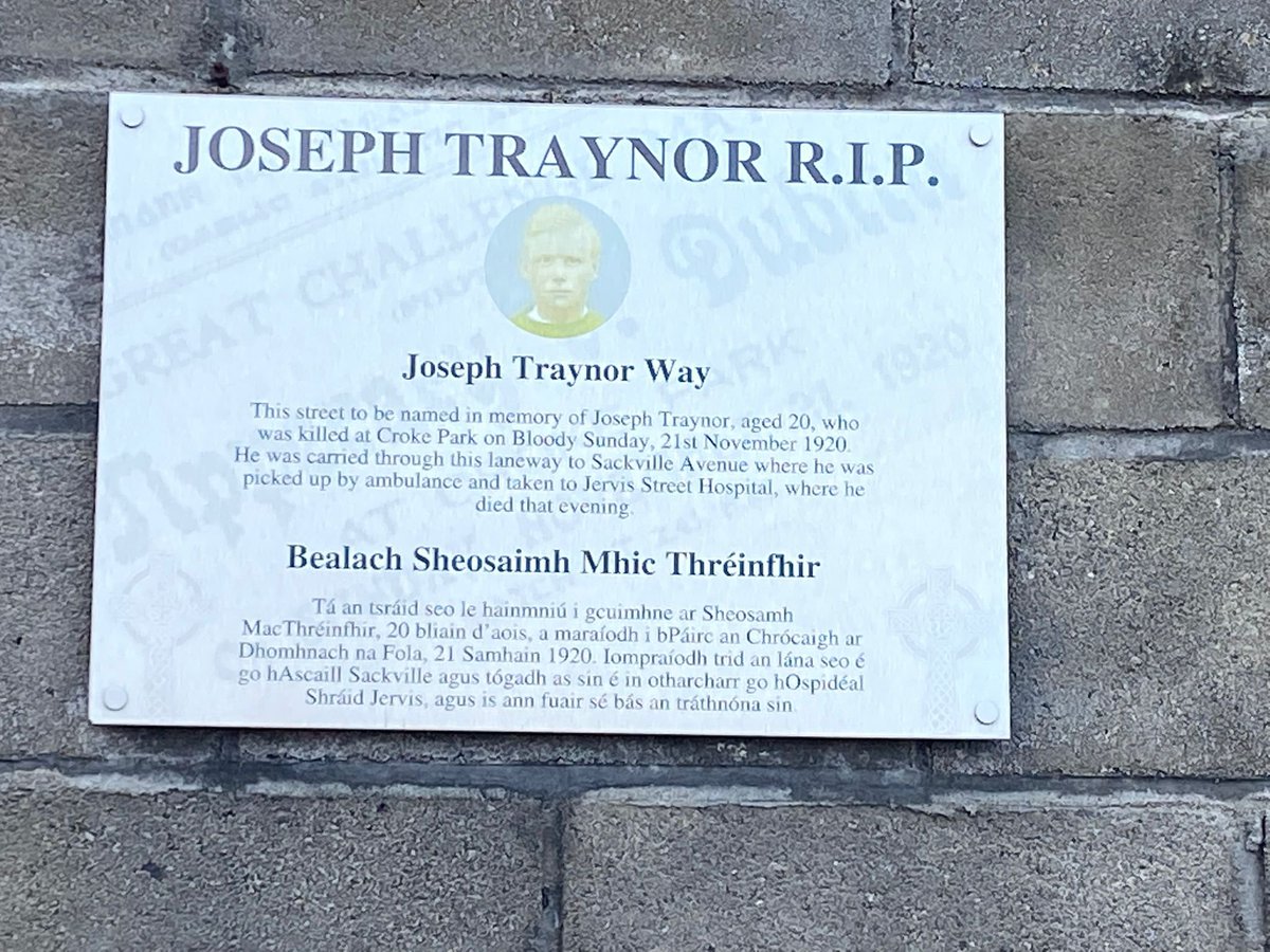 sean_sdeego92's tweet photo. Im delighted that my tour 'Plaques of Ballybough ' has booked out on October 3rd as part of Dublin festival of history. @Wallace_Asti @ClonliffeHouse @cloudcafedublin @KAVANAGHSMARINO @dfohub https://t.co/ZIgKoZZuF8