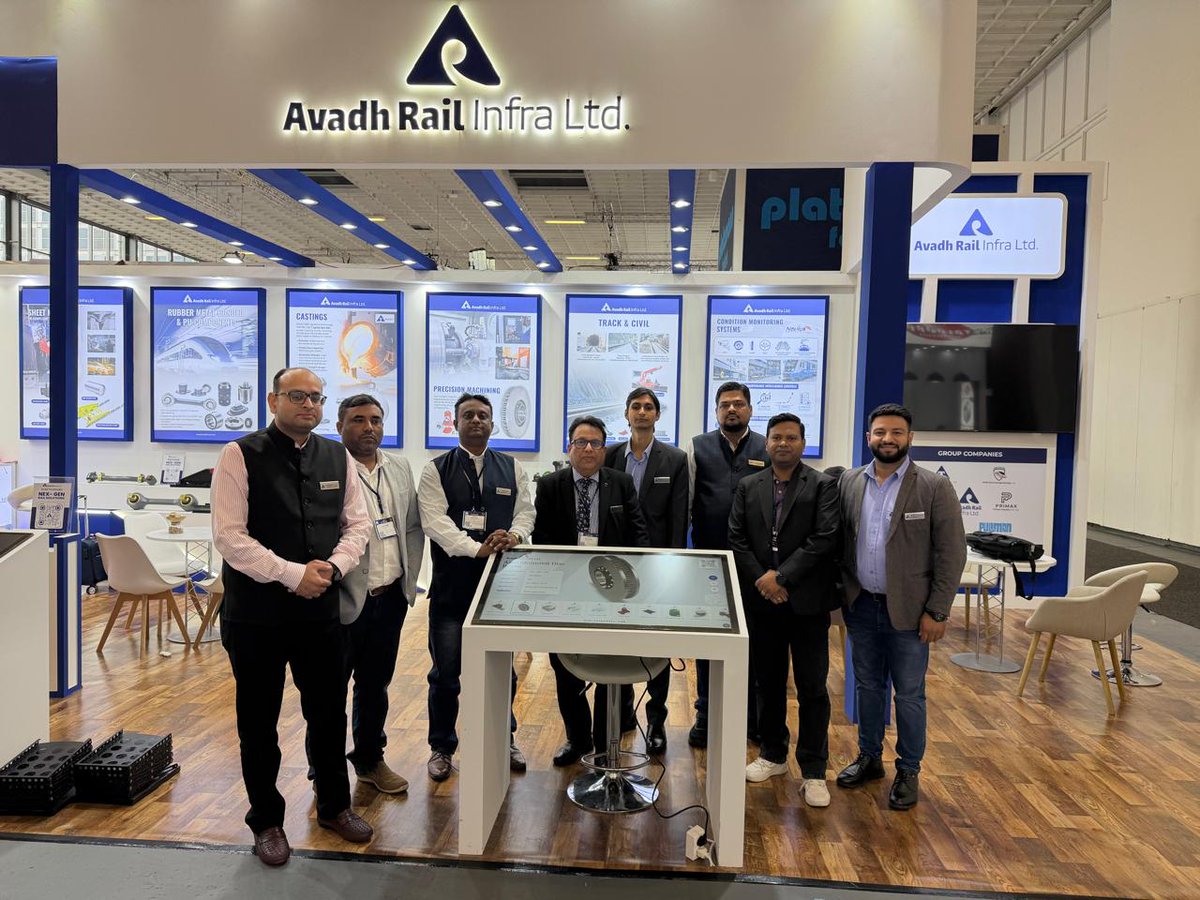 avadhrailinfra's tweet photo. And that’s a wrap! Four enriching days at #InnoTrans2026 — showcasing our solutions, discovering new technologies, and exploring global collaboration opportunities. Thank you for the conversations and connections. See you all again in two years!

#AvadhRailInfra #GlobalMobility https://t.co/Vx1lntYxFl