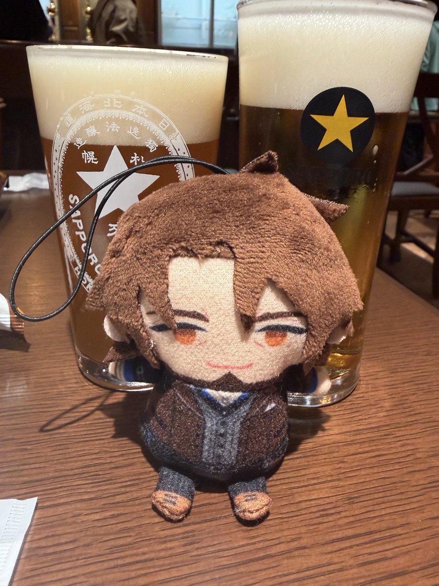 minato_mizui's tweet photo. #おでかけぱぺもんど

めでたき日に道産子睡民で北海道ベルモンド会を行いました〜！
ベルさんへの想いを語りながらトリキランチやサッポロビール博物館見学など楽しく聖地巡礼してきました。

8周年おめでとうございます！
ベルさんのおかげで素敵な方々に出会えました！圧倒的感謝！ https://t.co/mXfeW8vlS0