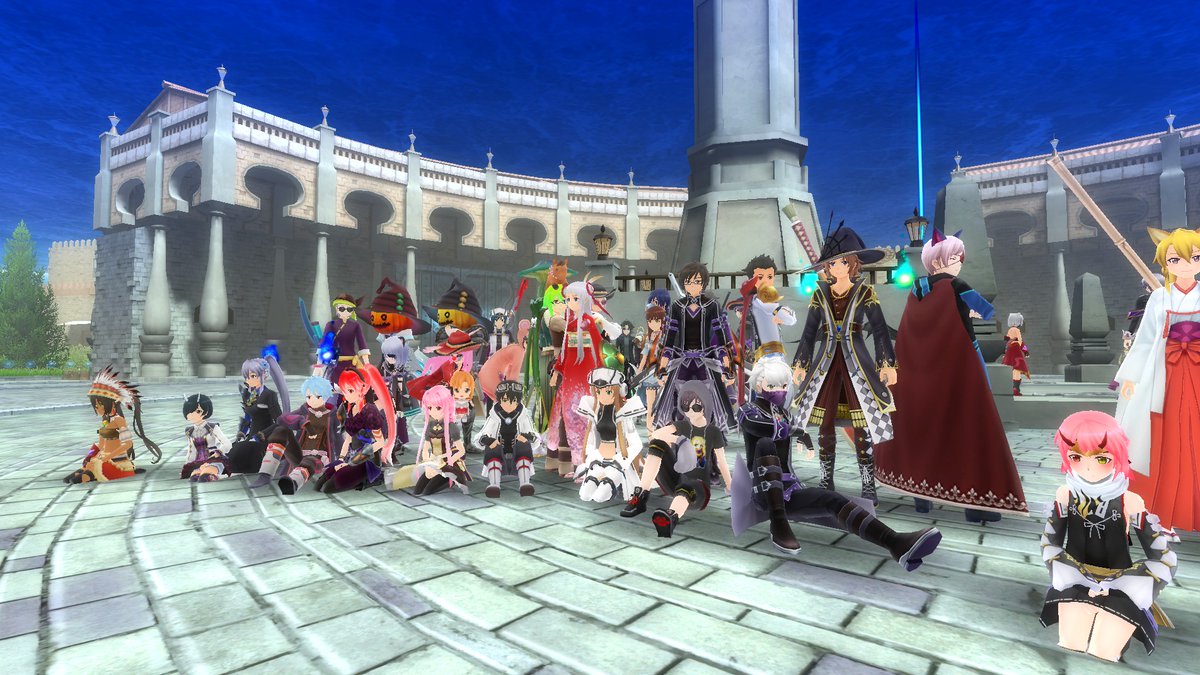 saoif_gameinfo's tweet photo. 本日もご視聴ありがとうございました。

エンディングでのお名前読み上げ、
飛ばしてしまい失礼しました。来月は必ず。

次回アップデートは火曜日、9/29予定。
地下迷宮とお料理、お楽しみください！

ではまた次回！

竹内＆CAP（腰痛で靴下が履けない）
#SAO #SAOIF ＃WEIF94 https://t.co/nlabyrer01