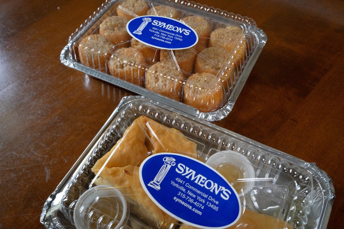 SymeonsRest's tweet photo. Greek To Go is the perfect way to enjoy Symeon's wherever you are! 🏡🍴

From savory bites to sweet treats, we've got your next meal covered.

Call Now: 315.736.4074

#SymeonsGreekToGo #TasteYouRemember https://t.co/x97qq5tadl