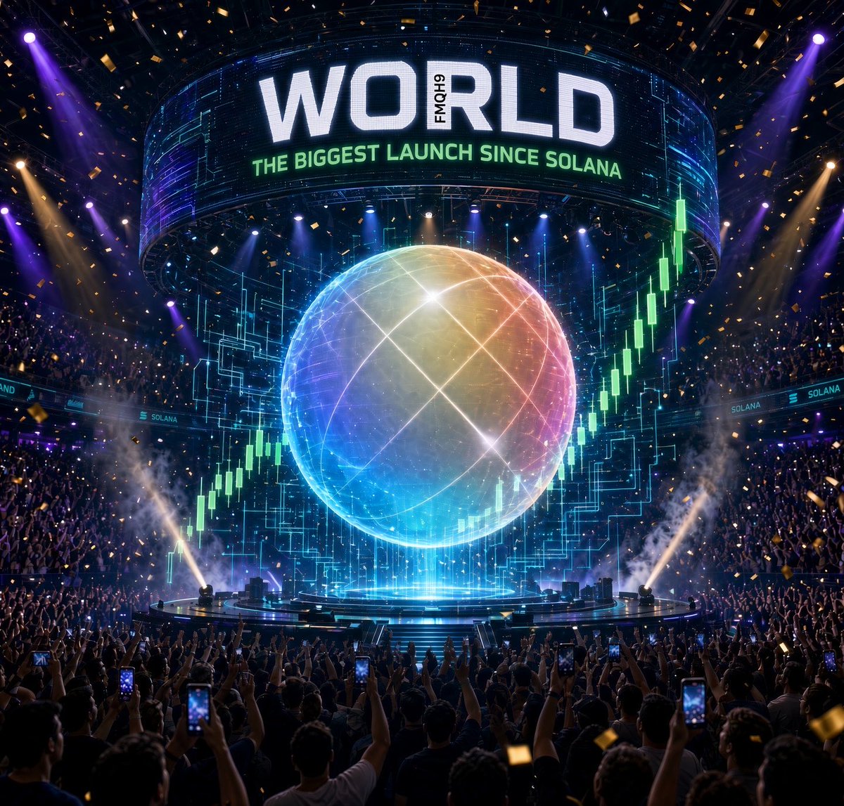 ThexWorldxholdR's tweet photo. "world is the biggest launch on solana since solana" 

it is ?! Show us @world_xyz !? https://t.co/7u2oML1r7d