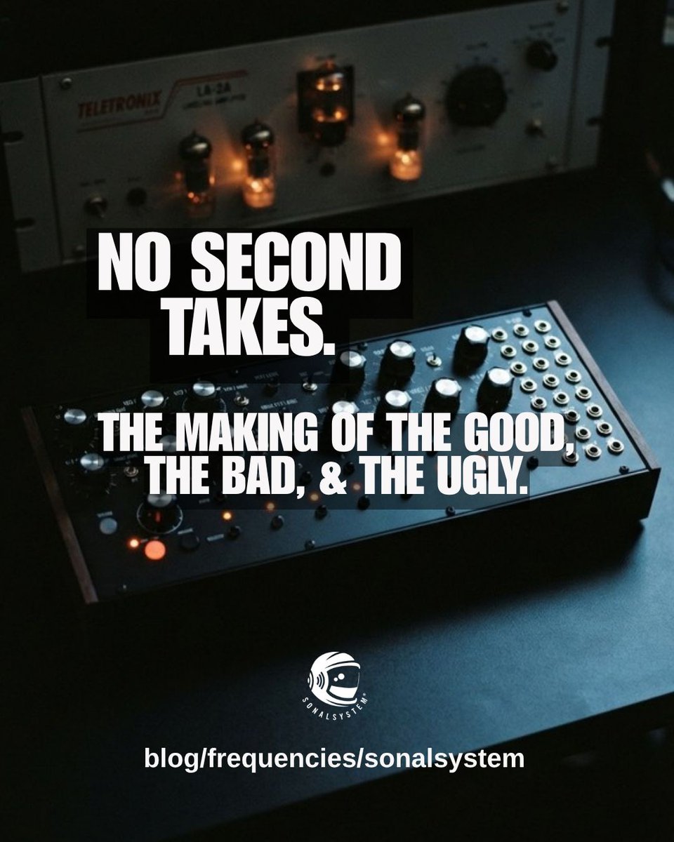 SonalSystem's tweet photo. One take per idea. No redos. New on the blog: the real session behind The Good The Bad &amp; The Ugly. 15% off through Oct 8 — code TGTBTU15.

https://t.co/l5iSAtBBx9 https://t.co/dtMA0ND4XZ