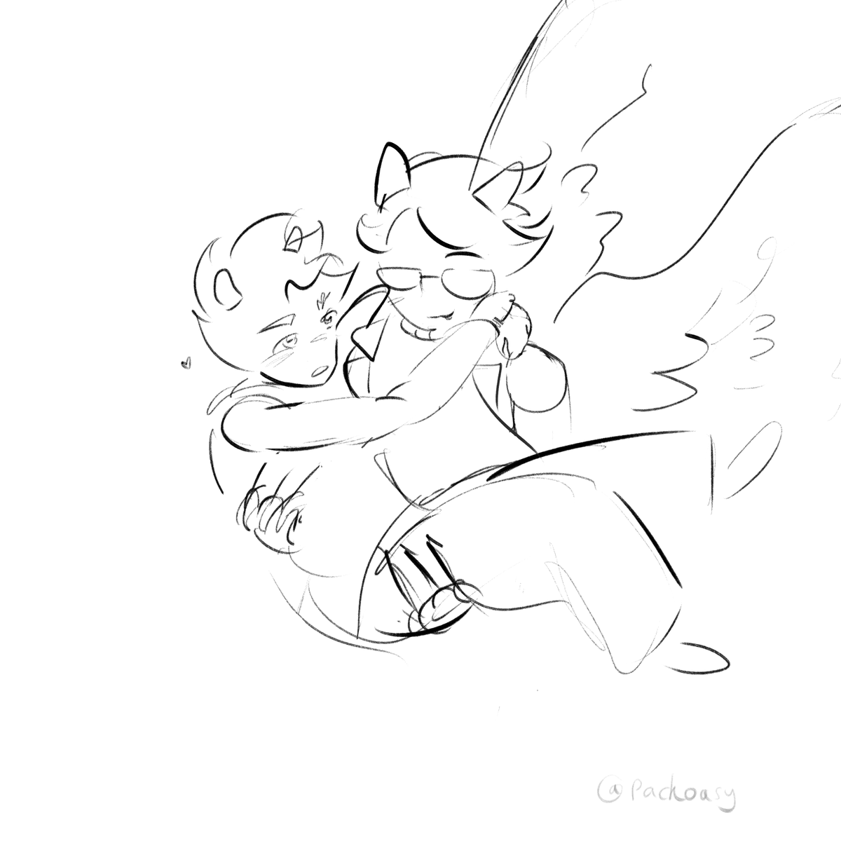 packoasy's tweet photo. ORDER UP ORDER UPPPP I MADE DAVEPETAKAT SKETCHES #davekatweek2026 https://t.co/jBqK1z8yNt