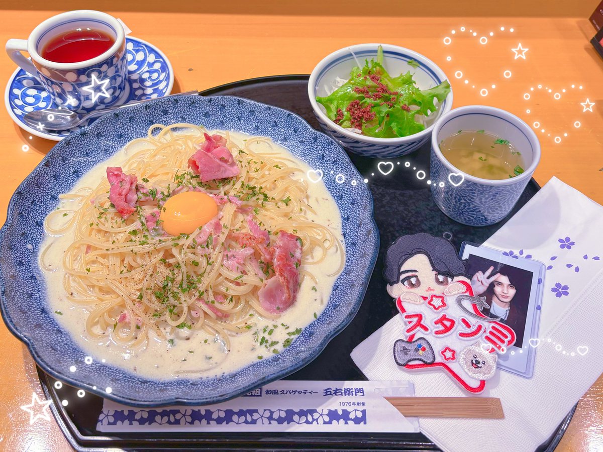 peke_xo's tweet photo. 五.右.衛.門パ.ス.タ食べてきたᯓ★
スタさんおすすめのカルボナーラ🍝🤍
これから五右衛っていこうと思いますჱ̒^ ̳  ̫  ̳^
目指せミスター五.右.衛.門パ.ス.タ受賞 https://t.co/lEv2maKdK6