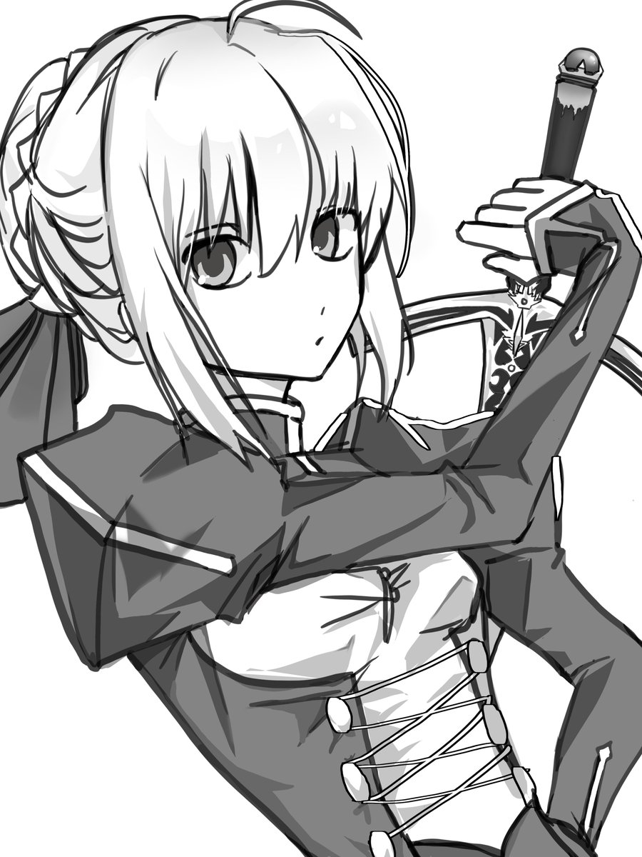 yeth0a's tweet photo. #fate #Saber https://t.co/y6JCZWM6Ro