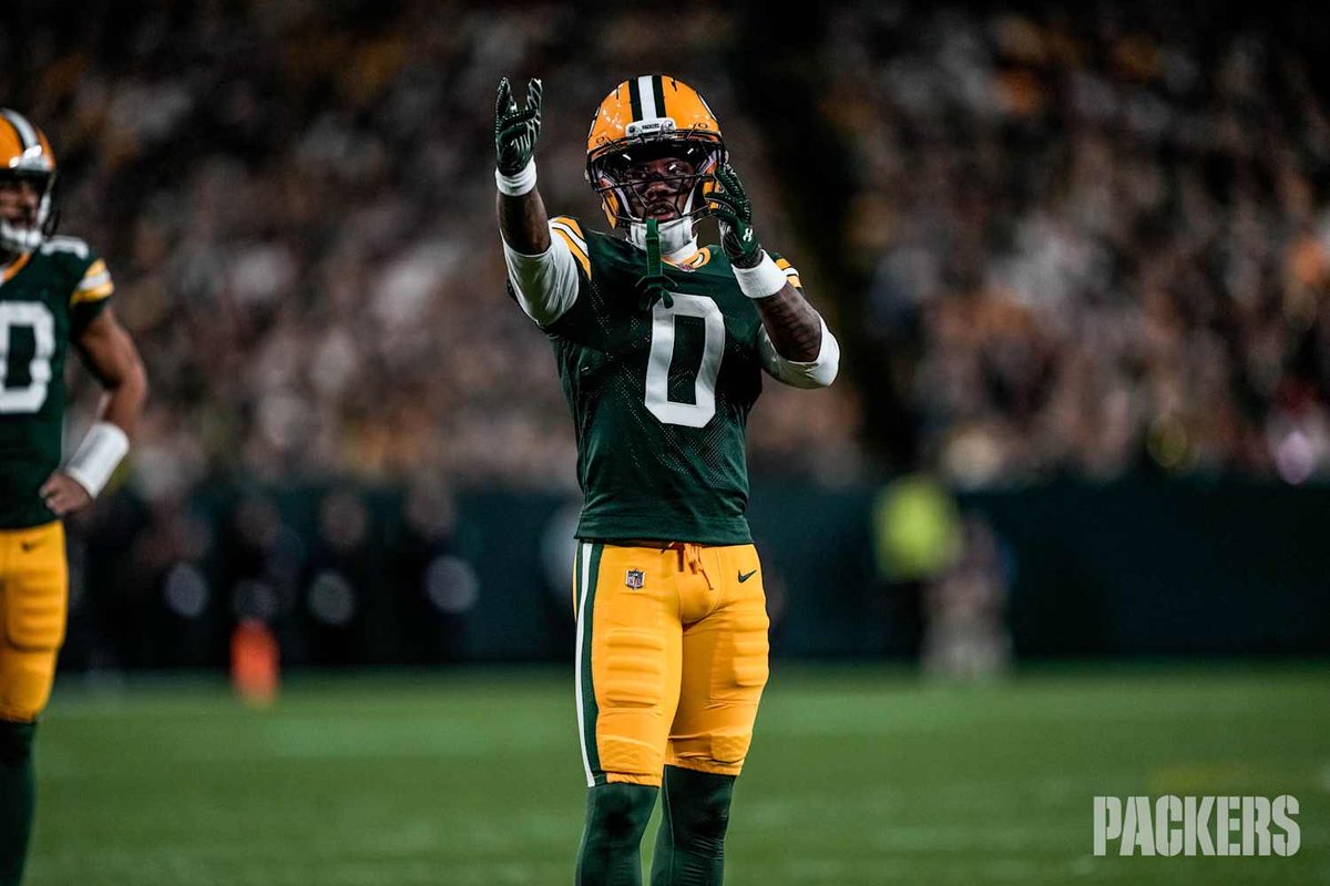 SleeperPackers's tweet photo. Even with a loss, Packers WR Matthew Golden gave us some good moments:

🧀 5 receptions
🧀 100 yards
🧀 1 TD https://t.co/o5ziVwEnM2