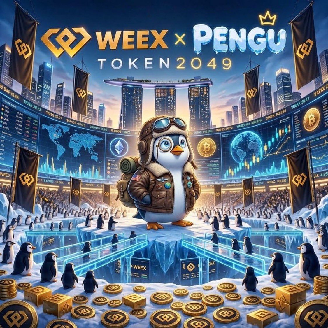 Remesis757's tweet photo. @WEEX_Official #WEEXxPENGU
WEEX Uid: 5877190172 https://t.co/OptLkA5X8l