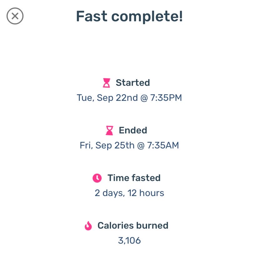iclkat's tweet photo. ended up being a 60hr fast!! i had to break it due to adult responsabilities buuuuut still lost more than i wouldve otherwise 

total wl: 0.65kg 
not bad for under 3 day fast :3 https://t.co/LjUS7Oqarl