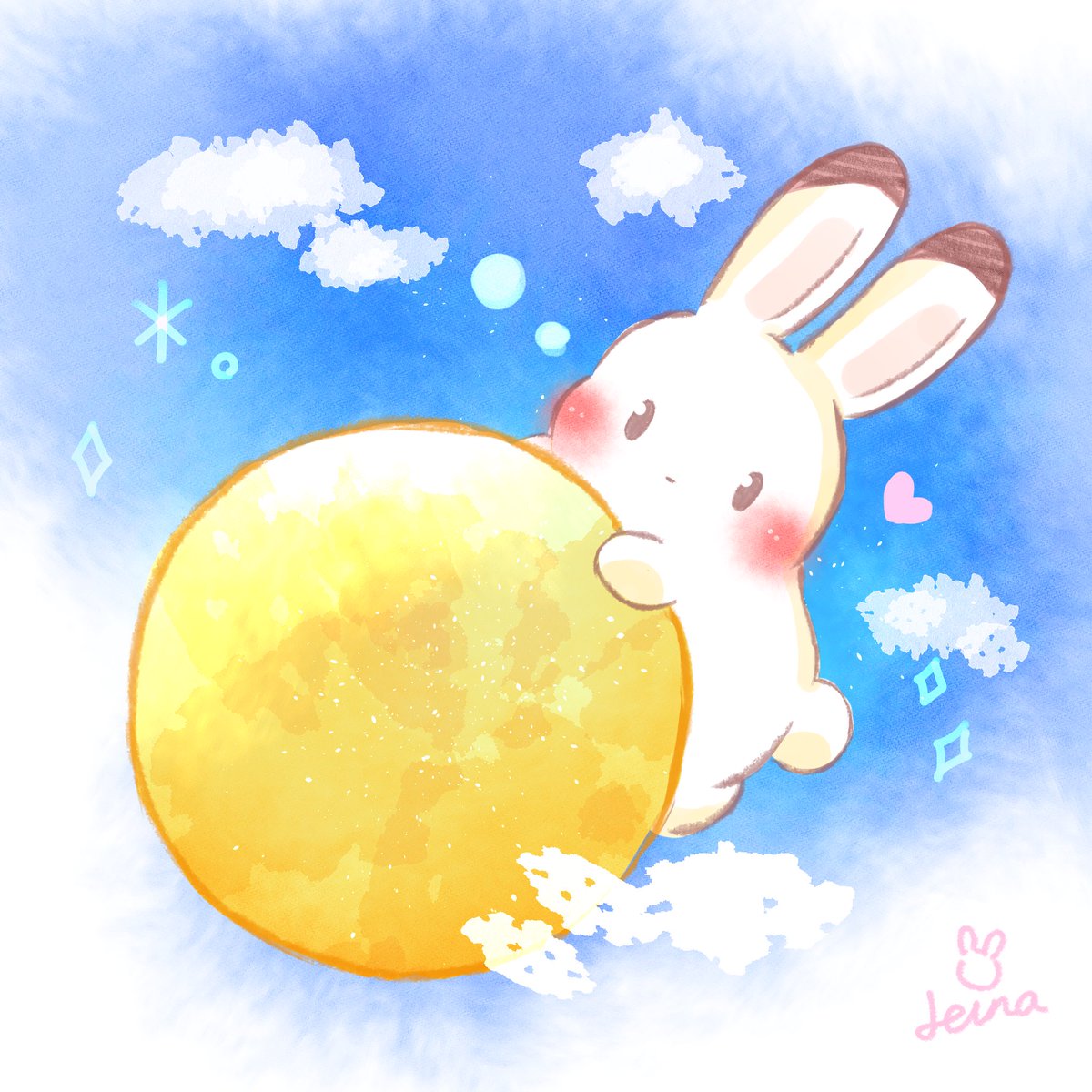 pyon_yukiusa's tweet photo. お月さまから、こんばんは🌕 https://t.co/qAMrKsI8Jw