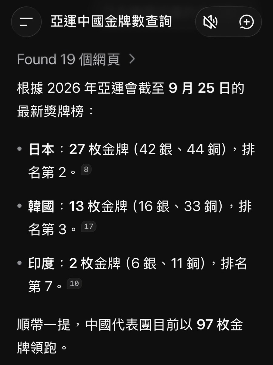 gary7302's tweet photo. 日+韓+印=總金牌x2，都不及中國隊的金牌數 https://t.co/TCdpFozIOn