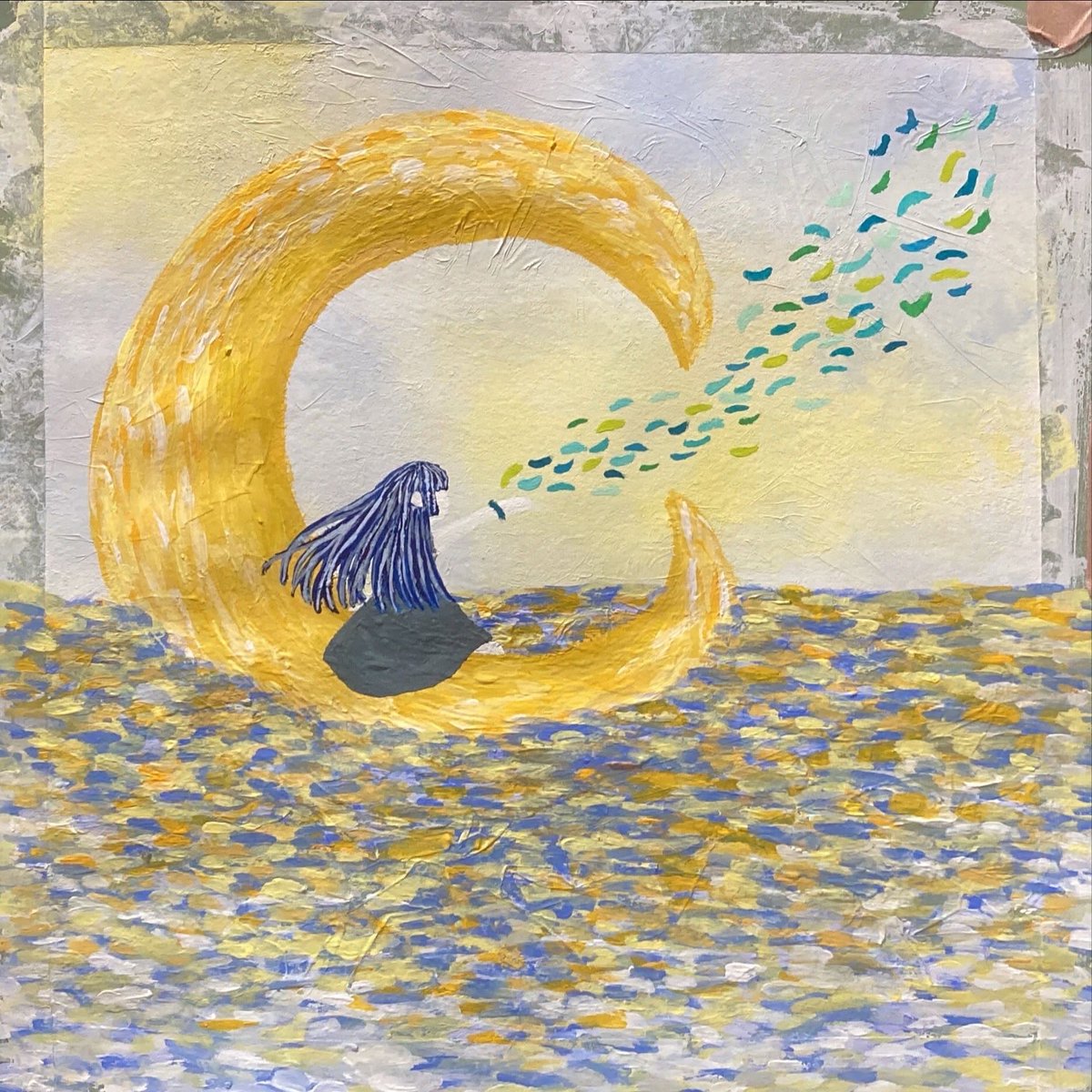 katorea558's tweet photo. #中秋の名月2026

中秋の名月だから、月の絵の過去絵載せておきますね。満月ではなく、三日月の絵ですが…。

「三日月と乙女」

#過去絵
#アクリルガッシュ
#イラスト
#アナログ https://t.co/tTiyPe9OX7