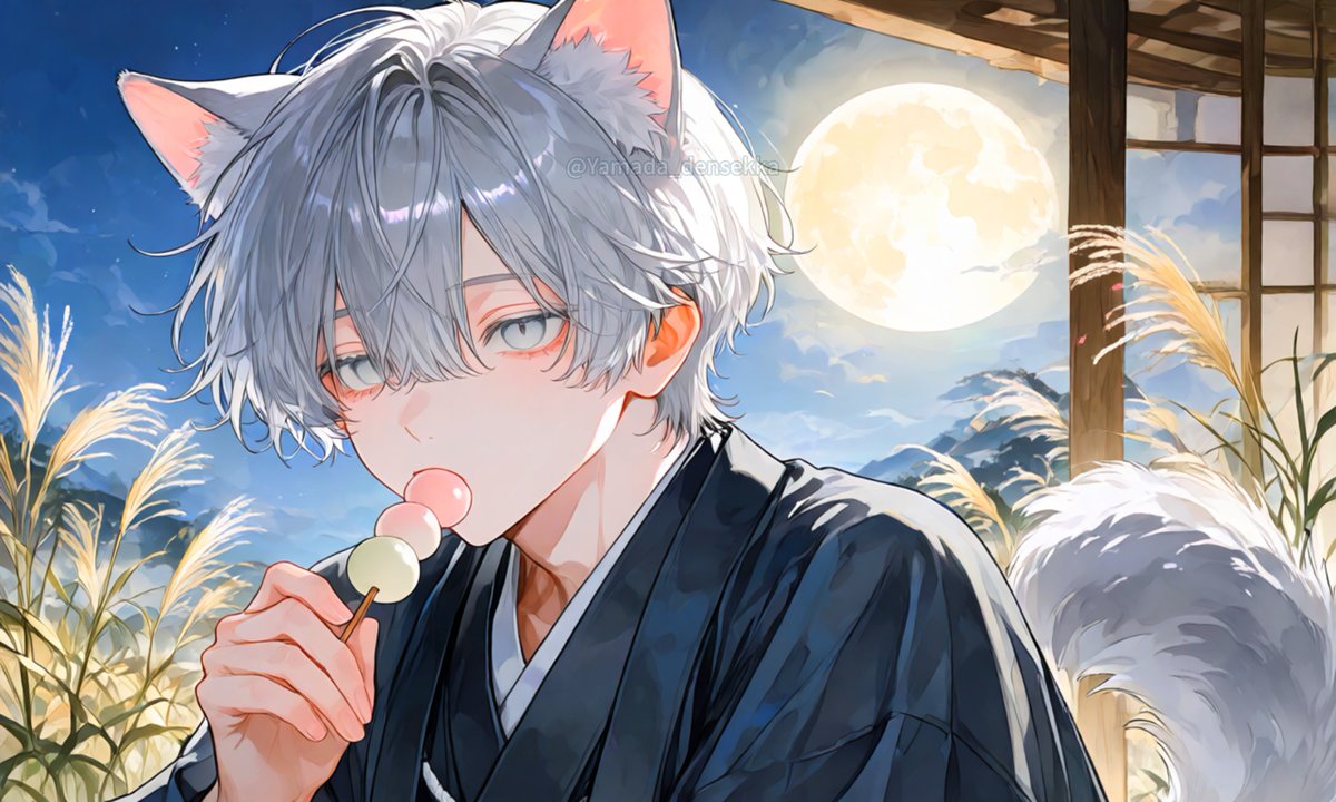 Yamada_densekka's tweet photo. 🌾🌕💫

🐱🤍『……うま。』
🐱🧡『ハヤテ、食いすぎ。』

＿＿＿＿＿＿＿
ゼン・ハヤテ https://t.co/wF3UA4HoyM