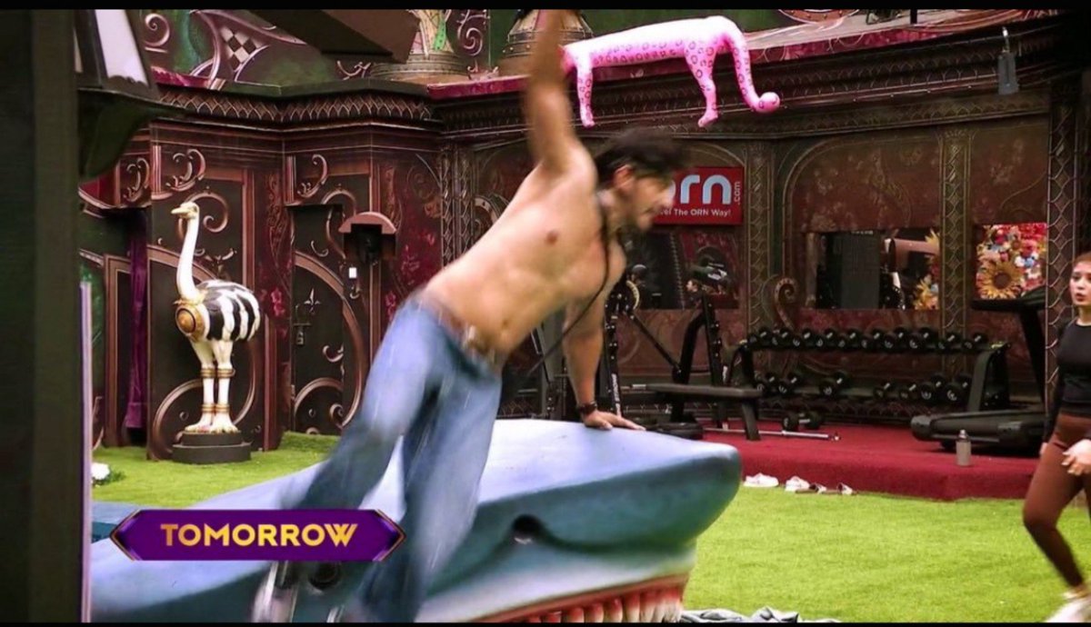 C00L__BoY's tweet photo. BC Kin ko lag raha ta, ke Qazi bilkul akela hai...
Qazi ke sath uss ka beta "Shark" be hai😭

#QaziTouqeer #SharkRockStar #BiggBoss20 https://t.co/sAPhCOf5JL