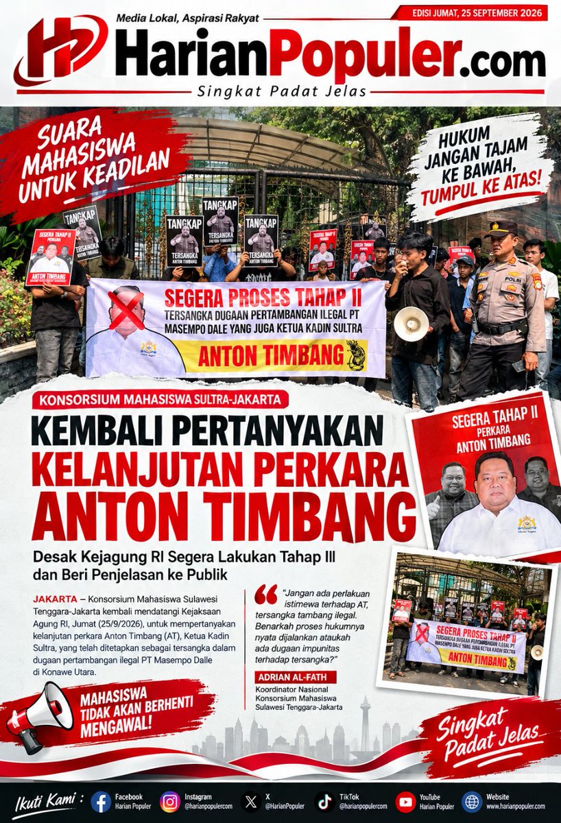 harianpopuler's tweet photo. Link beritanya👇

https://t.co/p19ta5YZgn https://t.co/5IrsbnqaAx
